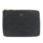 Celine Triomphe Coin Case Leather