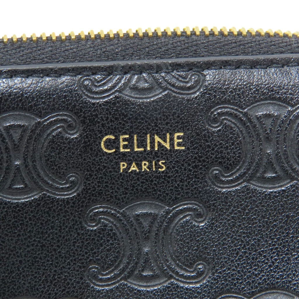 Celine Triomphe Coin Case Leather — view 5