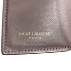 Saint Laurent Cassandra Compact Wallet Trifold Calfskin — view 7