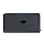 Chanel CC Logo Silver Wallet Patent — view 2