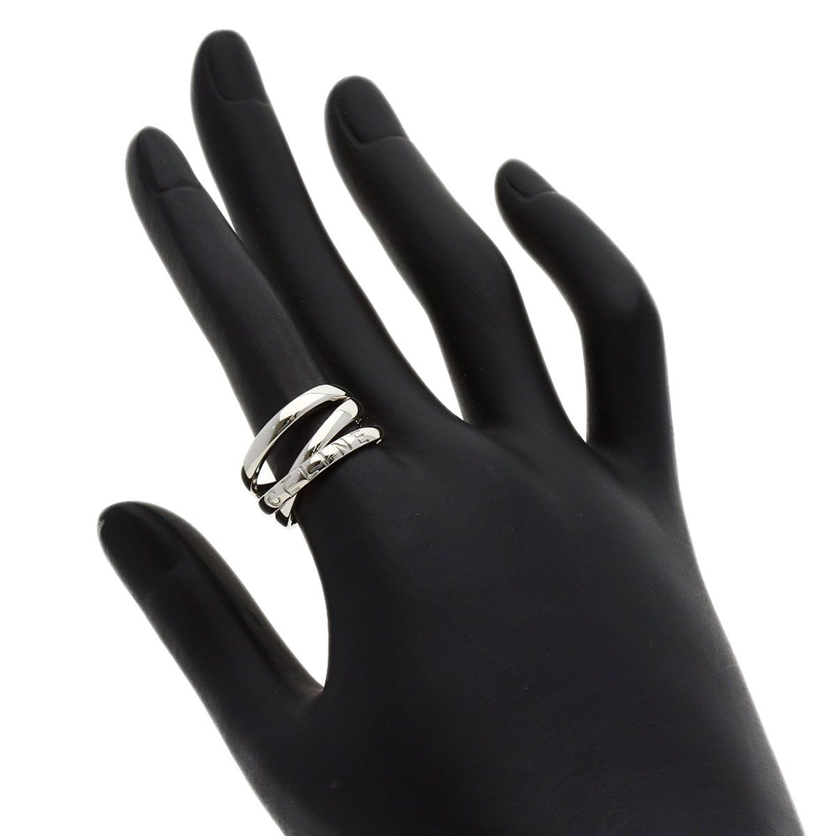 Celine Logo Motif Ring — view 6