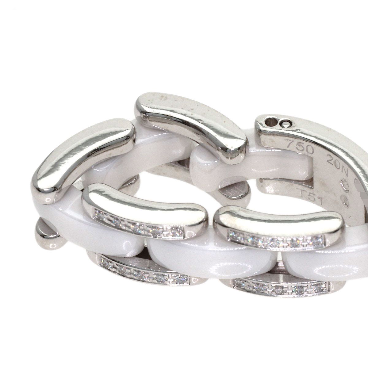 Chanel Ultra Diamond 51 Ring 18k White Gold — view 6