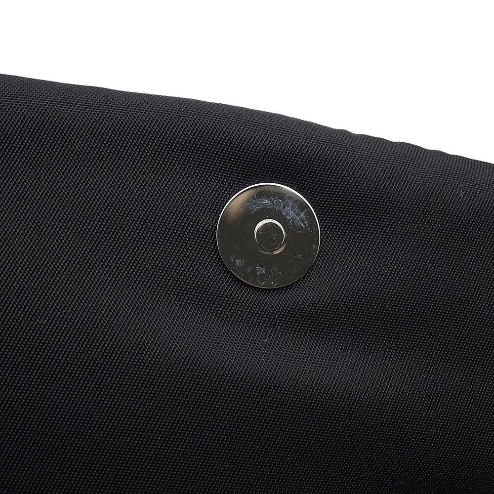 Prada Shoulder Bag Padded Triangle Logo Nylon Black — view 7