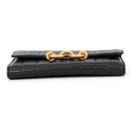 Saint Laurent Paris Chain Wallet le Maillon Lambskin Black Shoulder — view 3