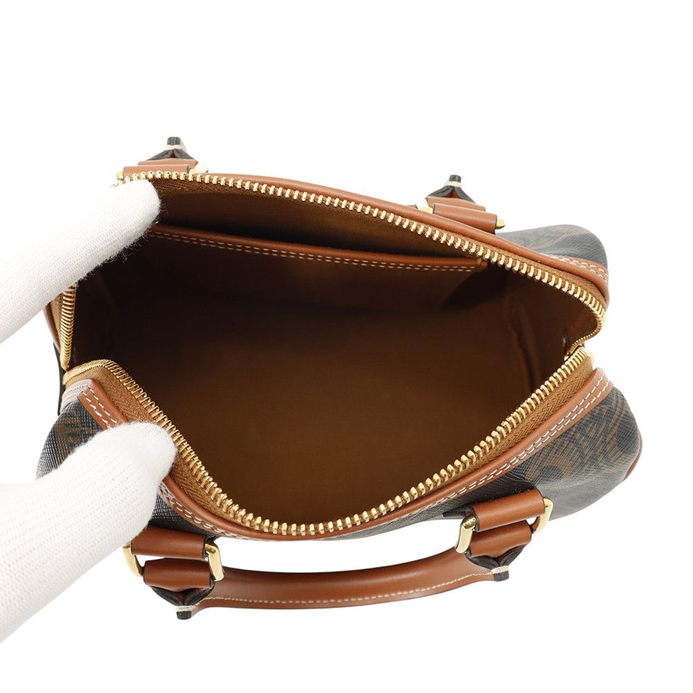 Celine Triomphe Small Boston Leather 2-Way Shoulder — view 6
