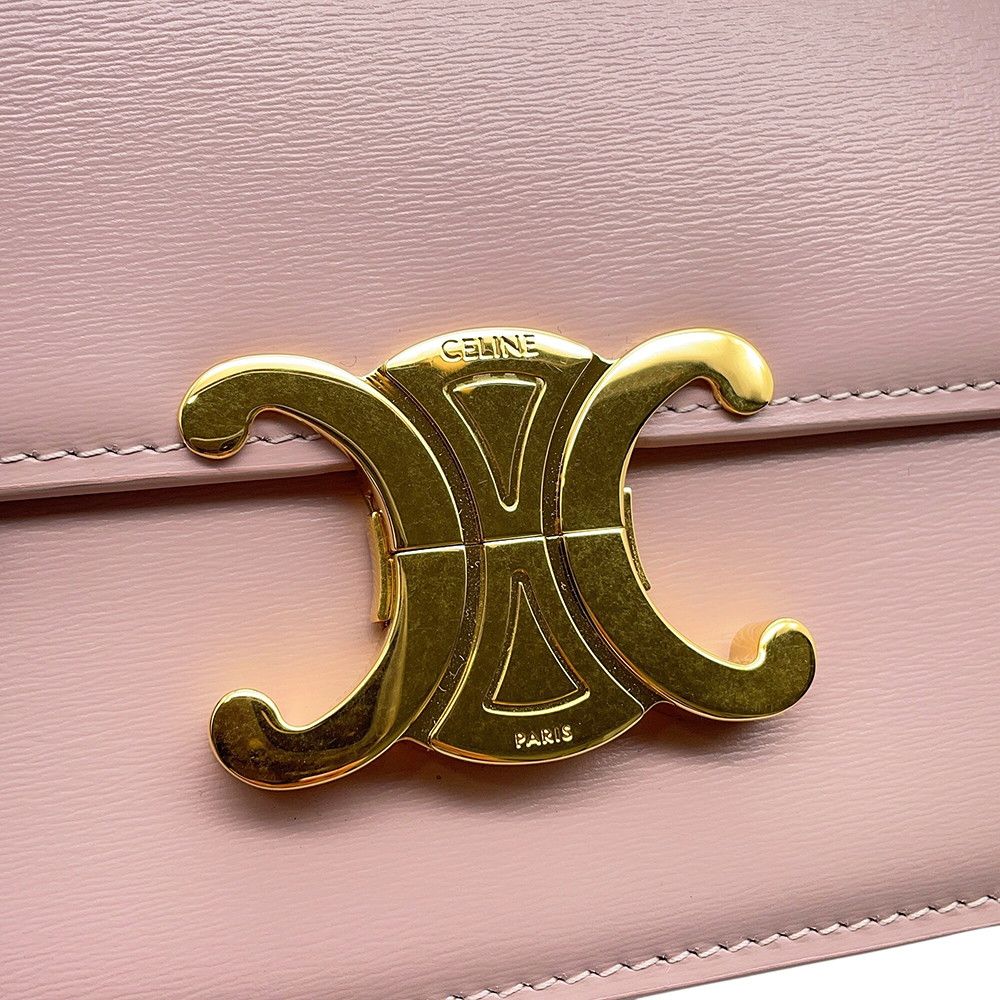 Celine Shoulder Bag Teen Triomphe Leather — view 8