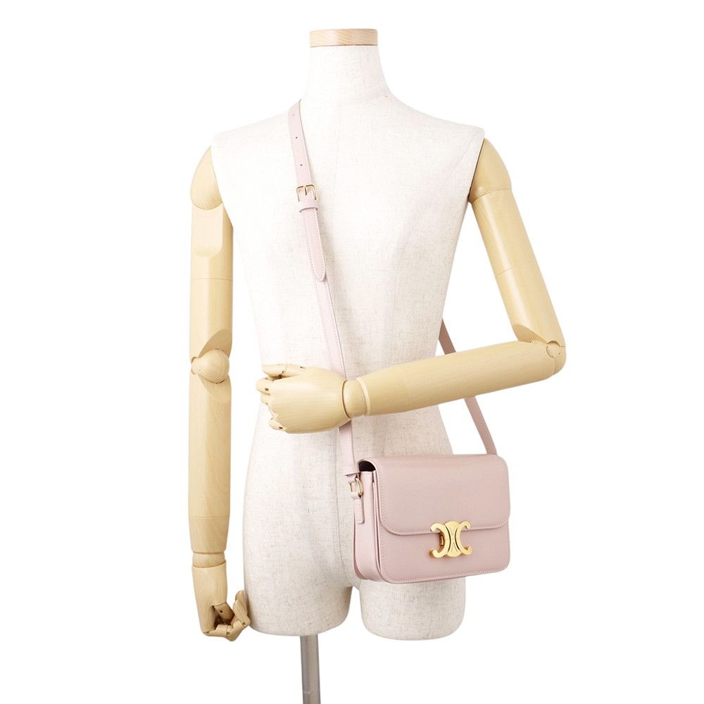 Celine Shoulder Bag Teen Triomphe Leather — view 4