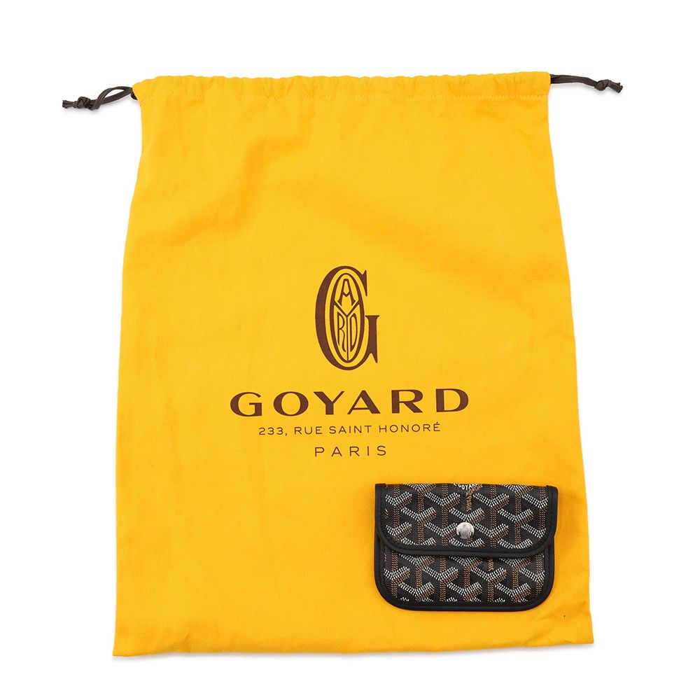 Goyard Boheme Hobo Mini Bag Leather Black with Pouch — view 7