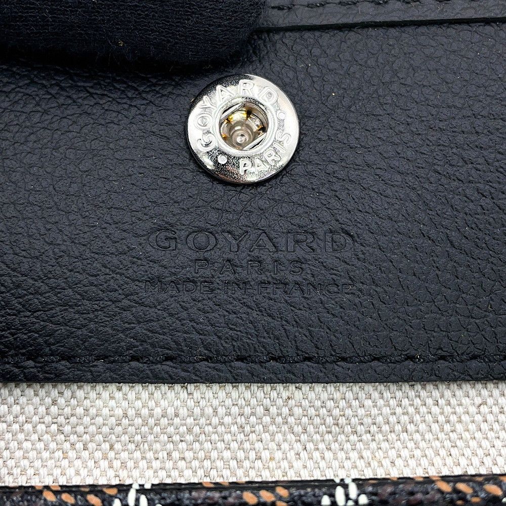 Goyard Boheme Hobo Mini Bag Leather Black with Pouch — view 6