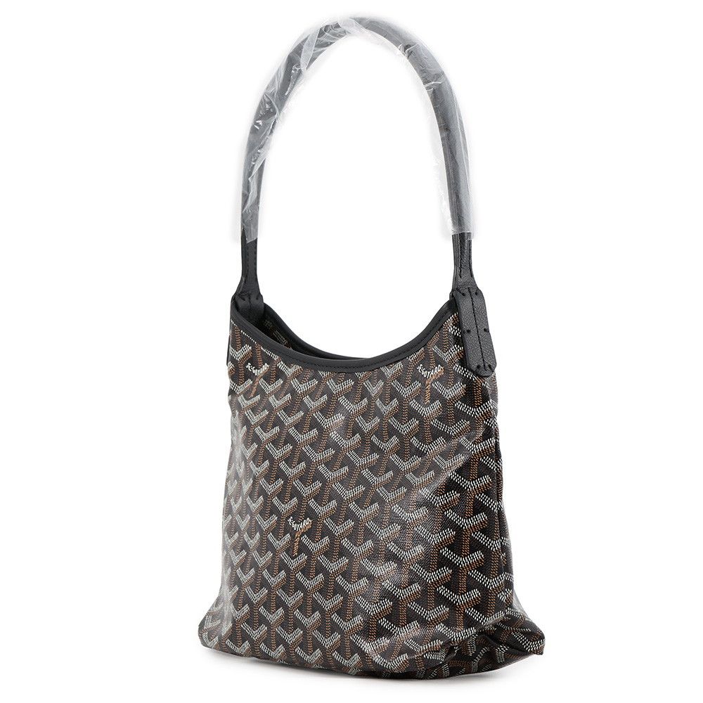 Goyard Boheme Hobo Mini Bag Leather Black with Pouch — view 2