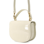 Celine Mini Besace Clair Patent 2-Way Shoulder Bag White — view 2