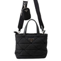 Prada Handbag Small Padded Re-Nylon Tote Nylon 2-Way Shoulder Black
