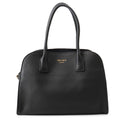 Prada Tote Logo Leather Black