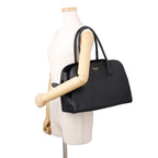 Prada Tote Logo Leather Black — view 4