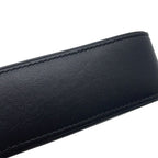Celine Shoulder Bag Logo Leather Black — view 7