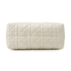 Dior Handbag Joli Top Handle Mini Lambskin Faux Pearl 2-Way Shoulder White — view 3
