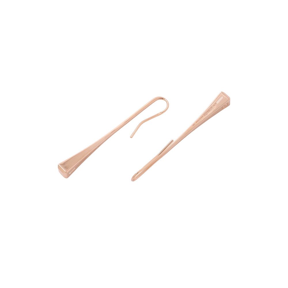 Hermes Earrings 18k Pink Gold — view 3