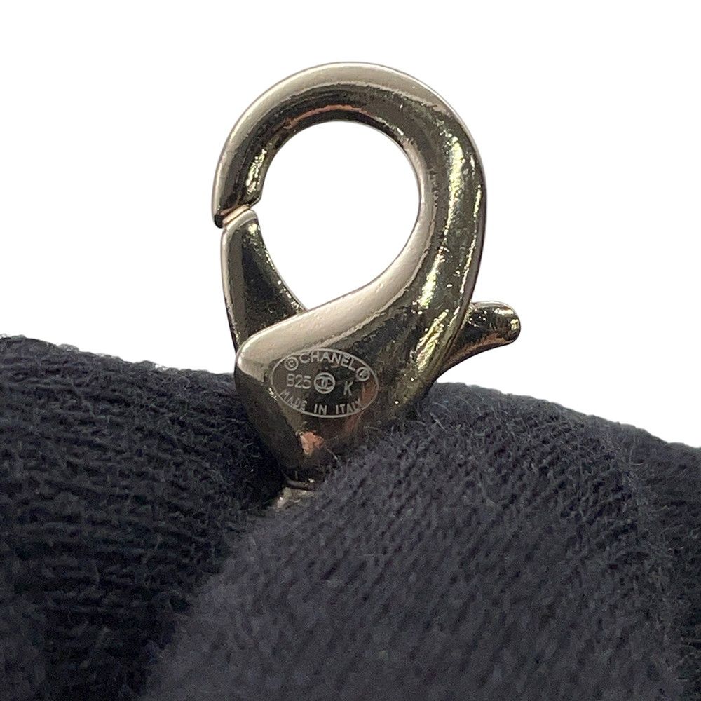 Chanel Necklace CC Logo Rhinestone 25 — view 8