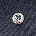 Hermes Earrings Mini Pop Black Silver — view 8