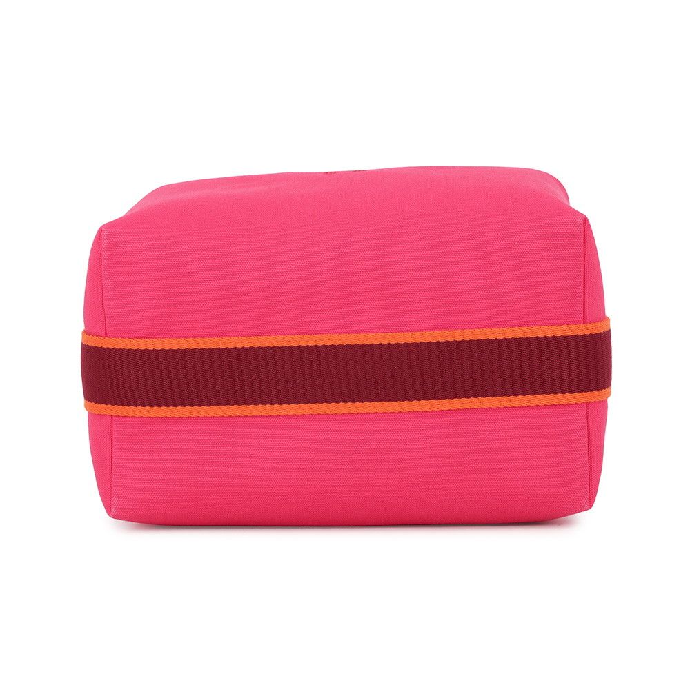Hermes Pouch Bride-a-Brac GM Hibiscus Silver Canvas Case — view 3
