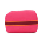 Hermes Pouch Bride-a-Brac GM Hibiscus Silver Canvas Case — view 3