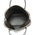 Hermes Bolide 35 Cacao Silver Taurillon Clemence 2-Way Shoulder — view 6
