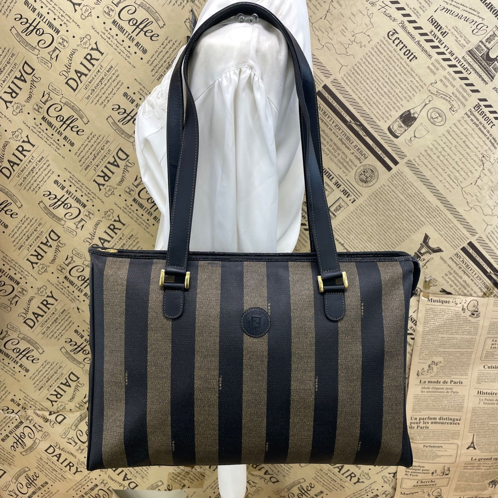 Fendi Pecan Tote Khaki
