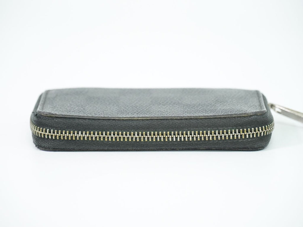 Louis Vuitton LV Zippy Coin Purse Damier Graphite Case Black Gray Wallet Second — view 5