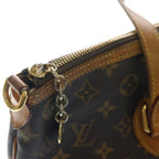 Louis Vuitton Palermo PM Handback 2-Way Shoulder Back Monogram Leather Brown — view 7