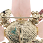 Chanel Color Strike Fakepearl Bro Pin Gold Pink Brooch — view 6