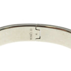Hermes Clic Clac PM Enamel Bracelet Bangle Silver Black — view 5