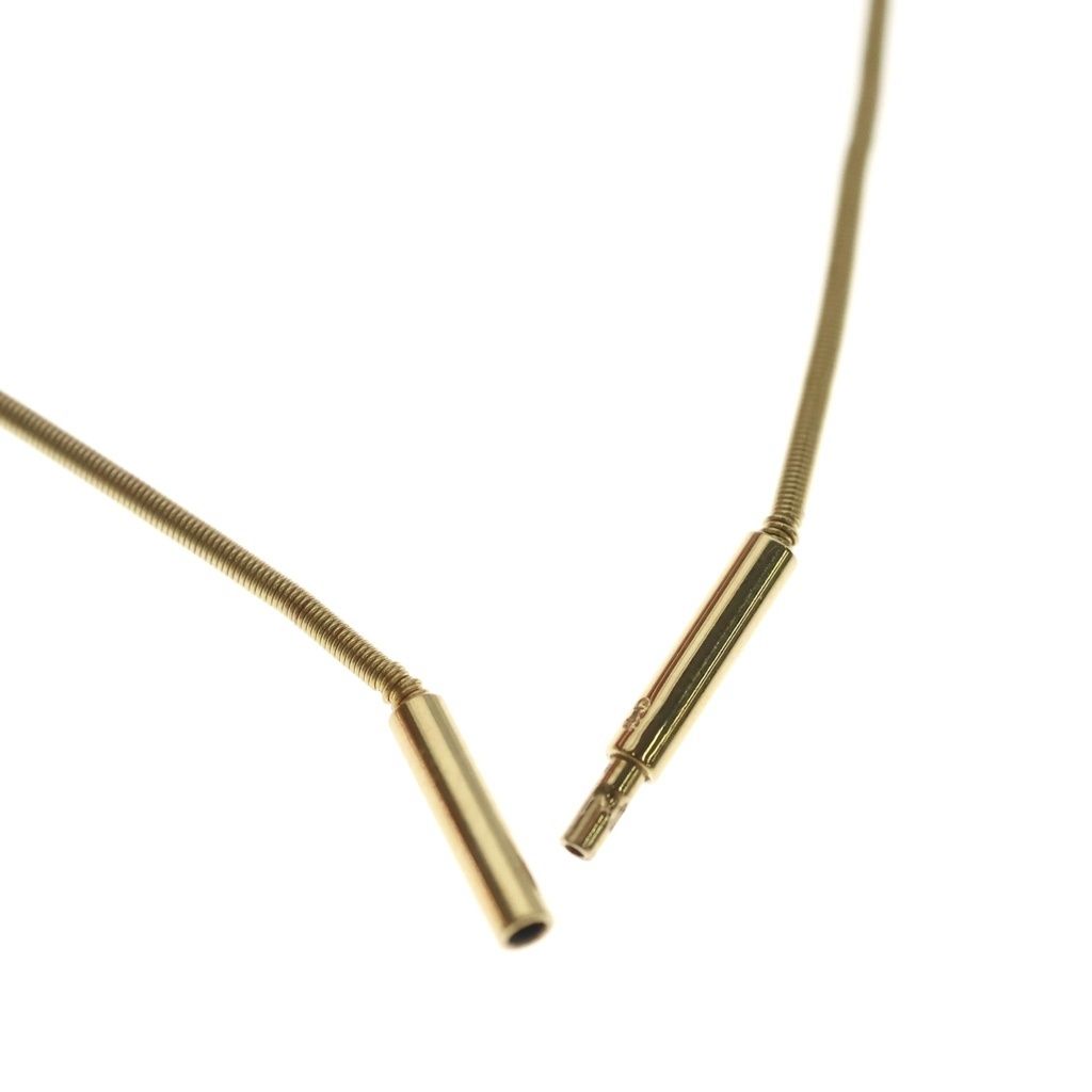 Hermes Ju Shu Q Pendant Gold Orange — view 5