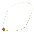 Hermes Ju Shu Q Pendant Gold Orange — view 2