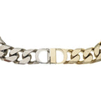 Dior CD Icon Chain Necklace Gold Silver — view 3