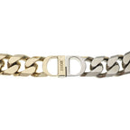 Dior CD Icon Chain Necklace Gold Silver — view 5