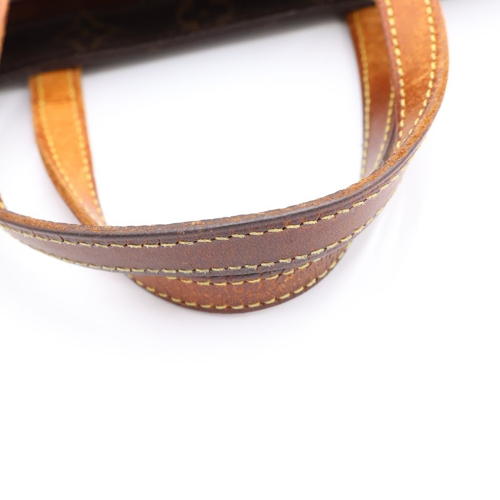 Louis Vuitton Monogram Vavin PM Handbag Brown Leather Gold — view 7