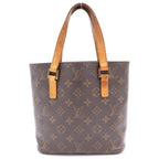 Louis Vuitton Monogram Vavin PM Handbag Brown Leather Gold