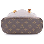 Louis Vuitton Monogram Vavin PM Handbag Brown Leather Gold — view 4