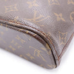 Louis Vuitton Monogram Vavin PM Handbag Brown Leather Gold — view 5