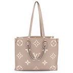 Louis Vuitton Empreinte On The Go MM Handbag Beige Leather Gold — view 2