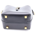 Saint Laurent Paris Minibucketbag Leather Gold 2-Way Shoulder Bag Black — view 4