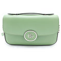 Gucci Petit GG Leather 2-Way Shoulder Bag Green