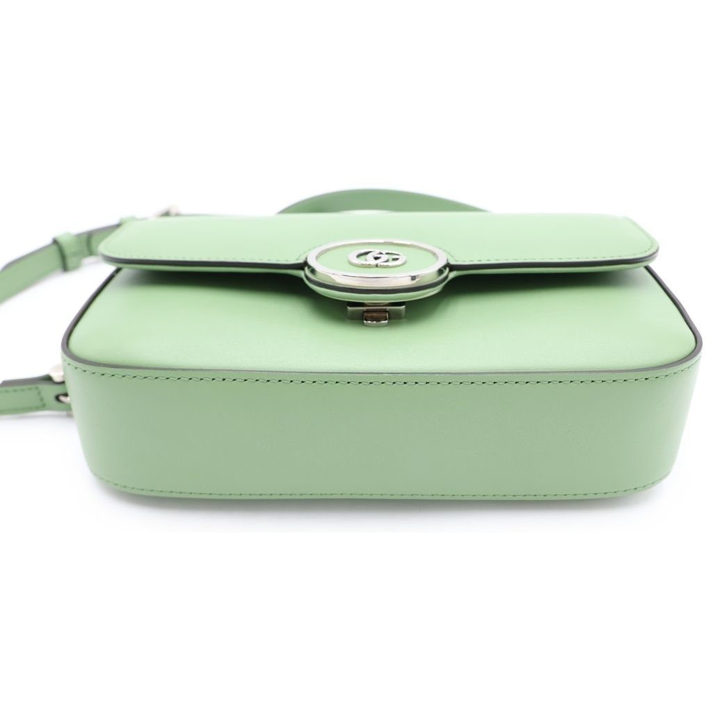 Gucci Petit GG Leather 2-Way Shoulder Bag Green — view 4