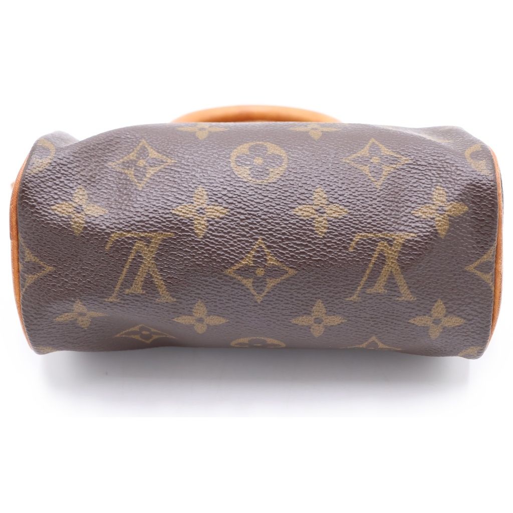 Louis Vuitton Minispeedy Monogram Handbag Brown — view 4