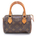 Louis Vuitton Minispeedy Monogram Handbag Brown — view 2