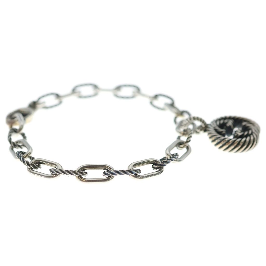 Gucci Interlocking Bracelet Chain Silver — view 3