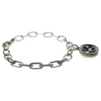 Gucci Interlocking Bracelet Chain Silver — view 3
