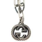 Gucci Interlocking Bracelet Chain Silver — view 6