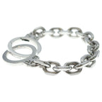 Celine Handcuff Motif Bracelet Handcuffmochi Silver — view 4