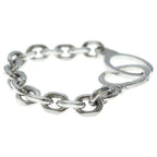 Celine Handcuff Motif Bracelet Handcuffmochi Silver — view 3